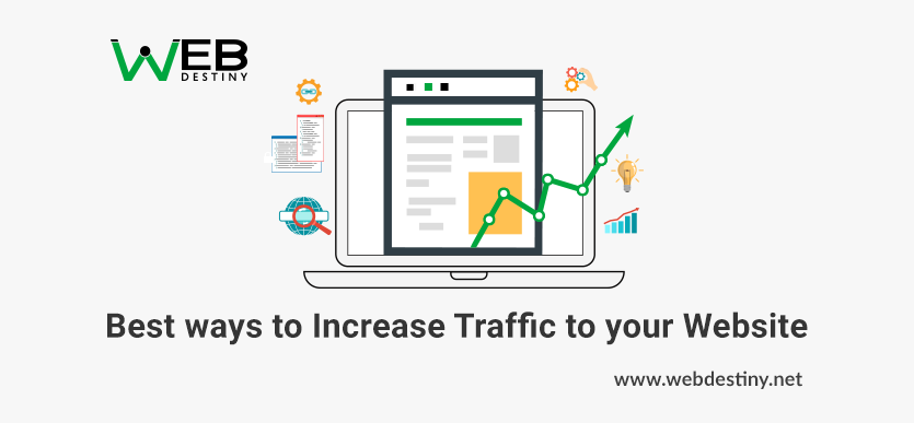 increase website traffic