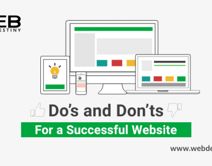 website dos and donts