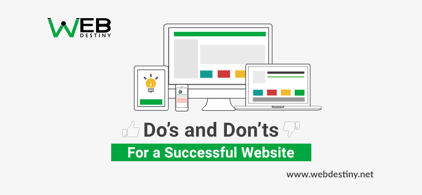 website dos and donts